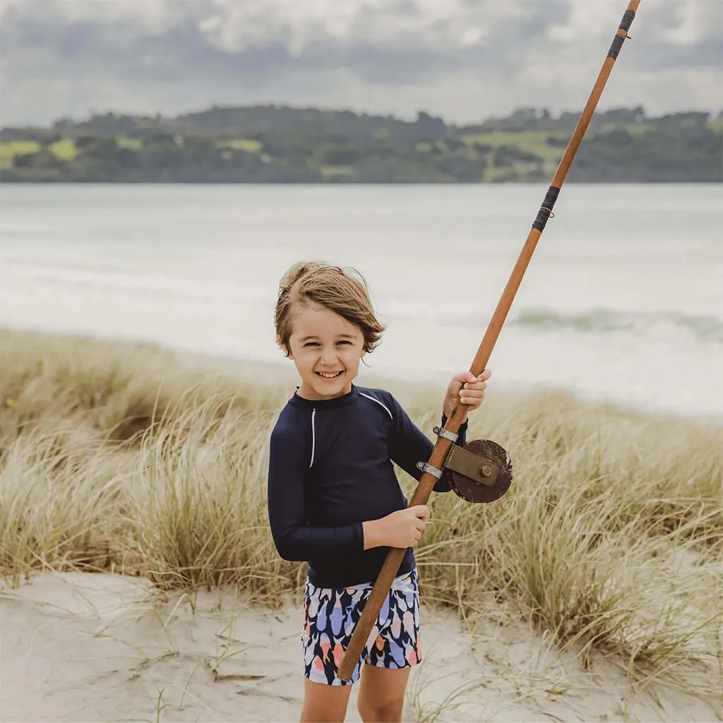 Baby Long Sleeve Set Fish Frenzy