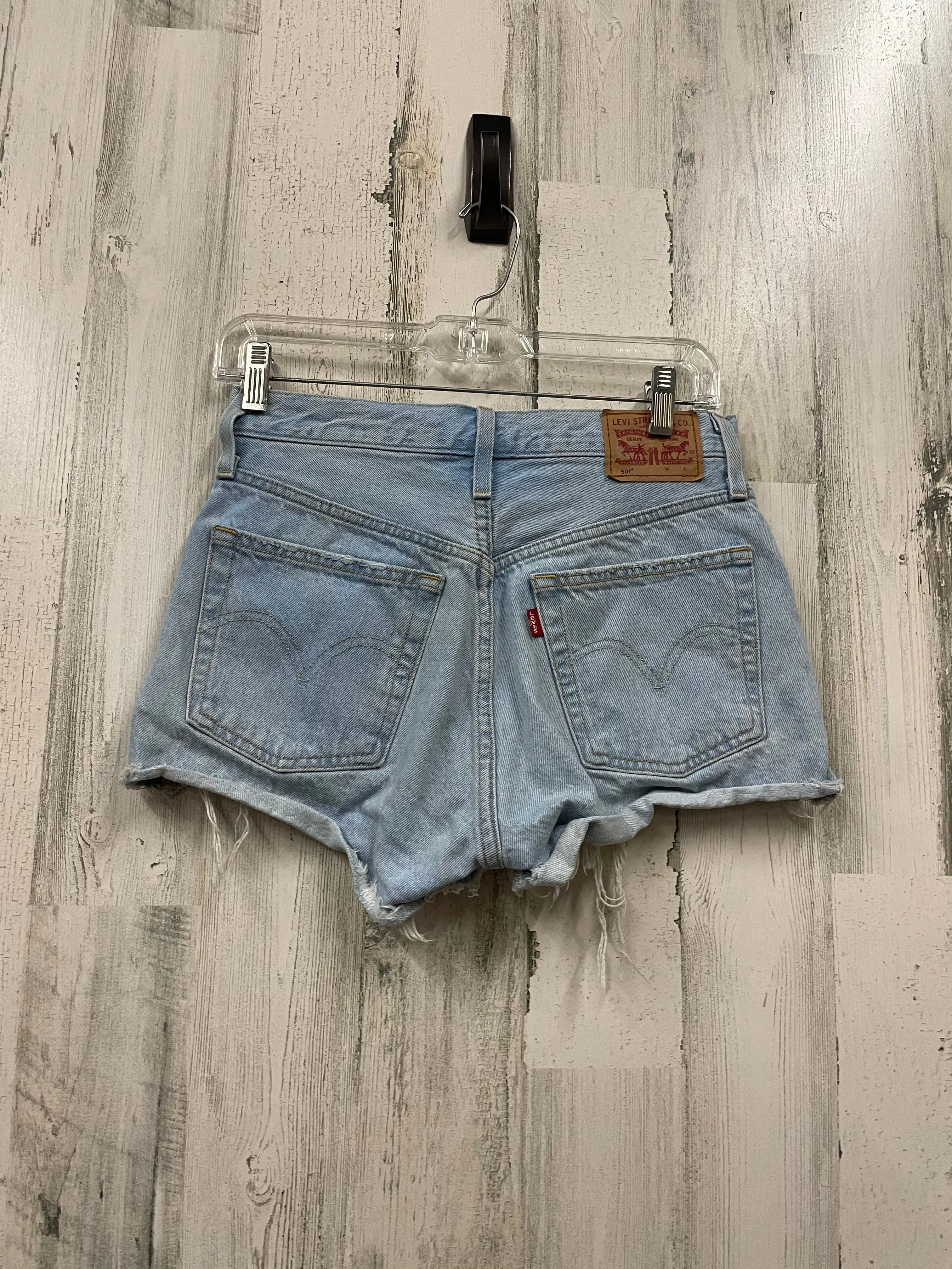 Blue Denim Shorts Levis, Size 2