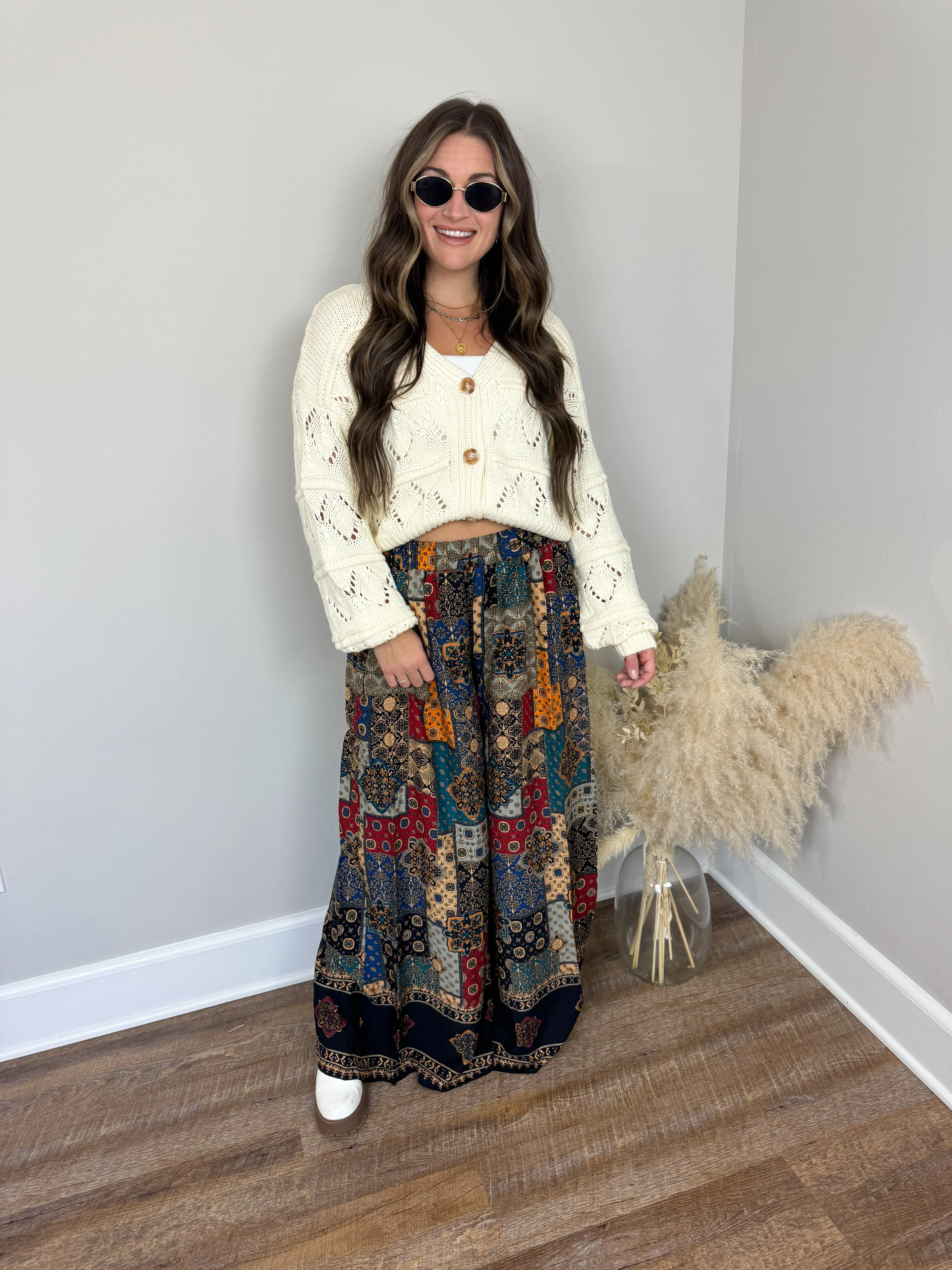 Cassidy Patchwork Pants FINAL SALE