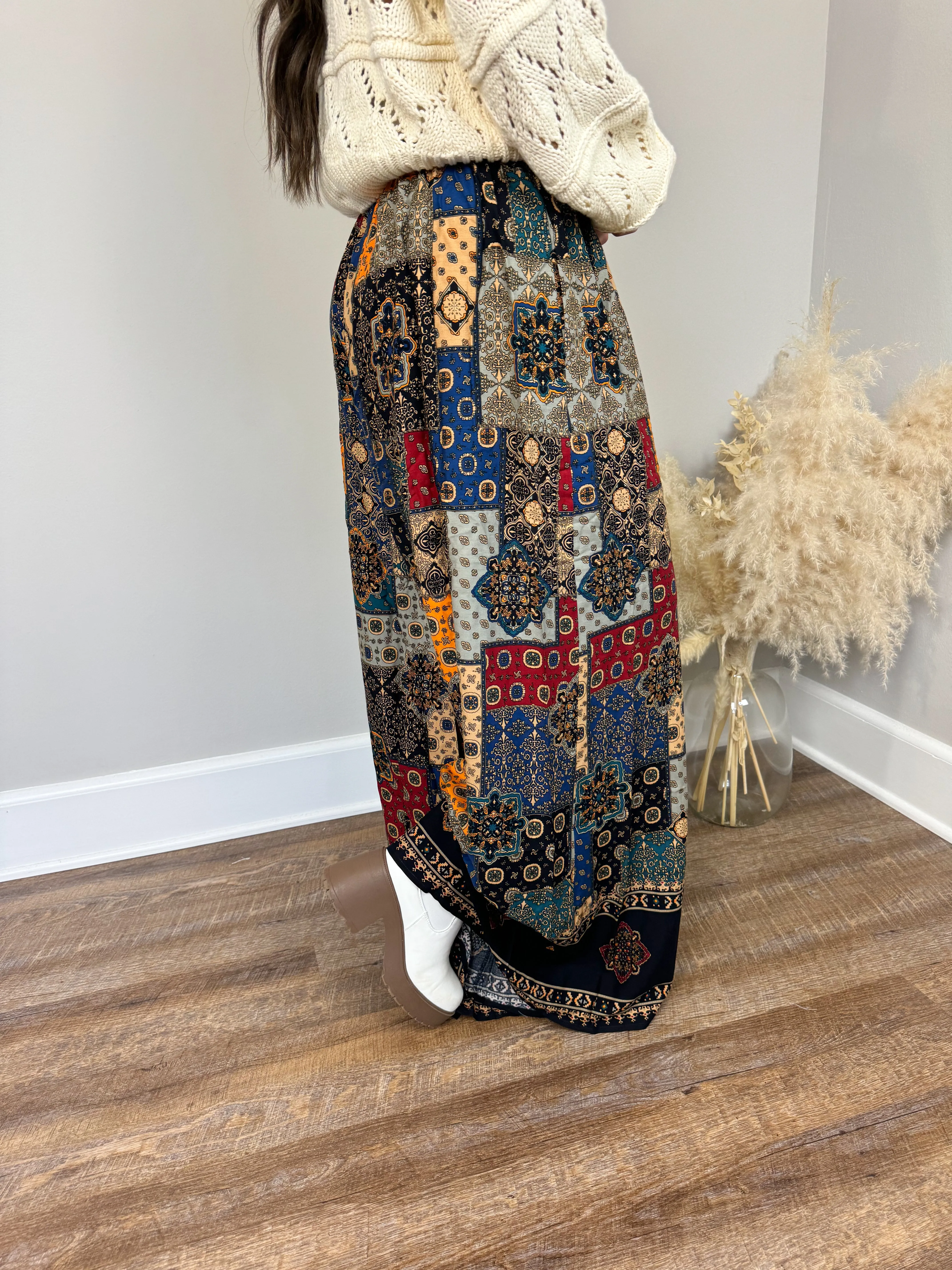 Cassidy Patchwork Pants FINAL SALE