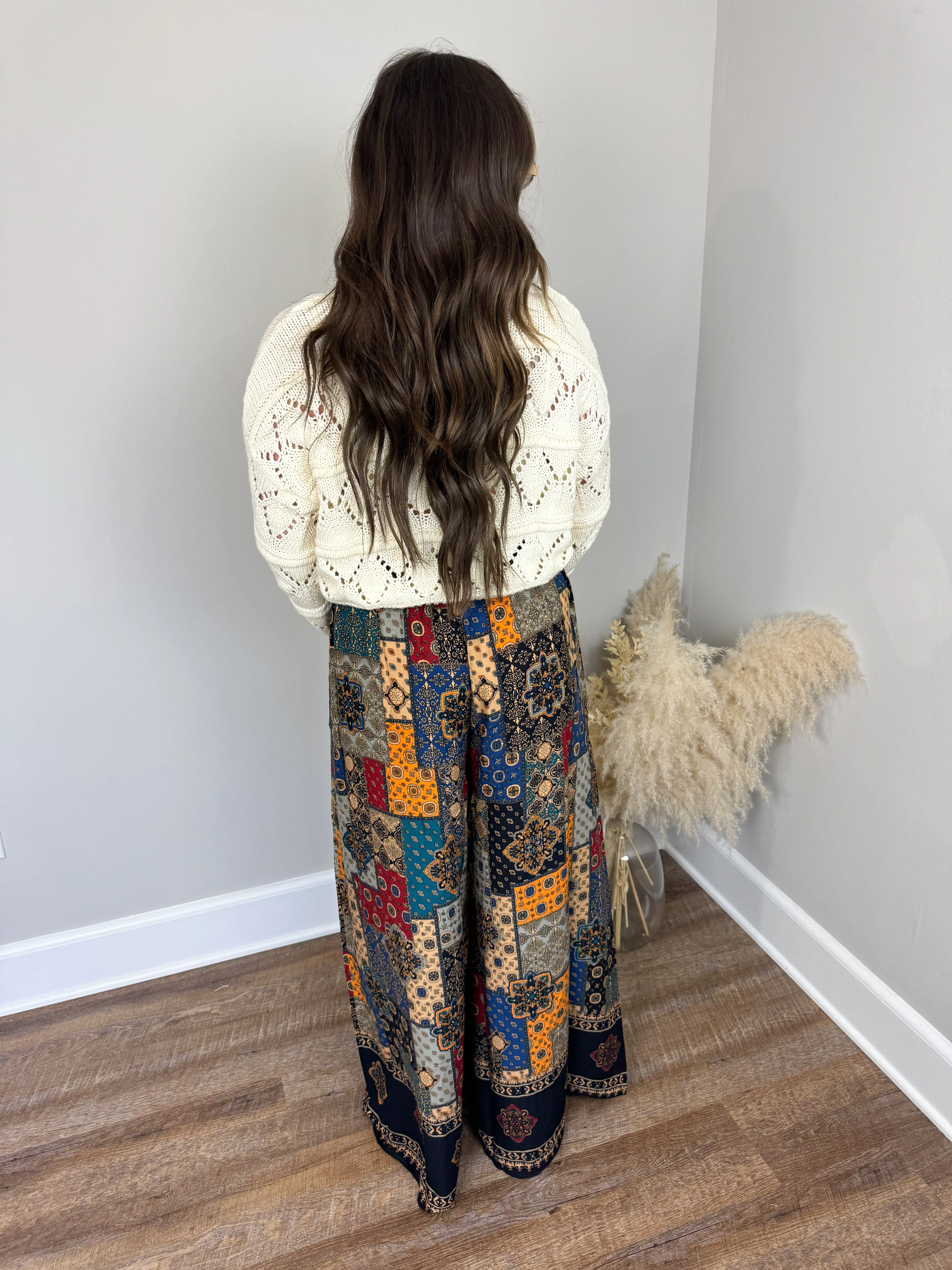 Cassidy Patchwork Pants FINAL SALE