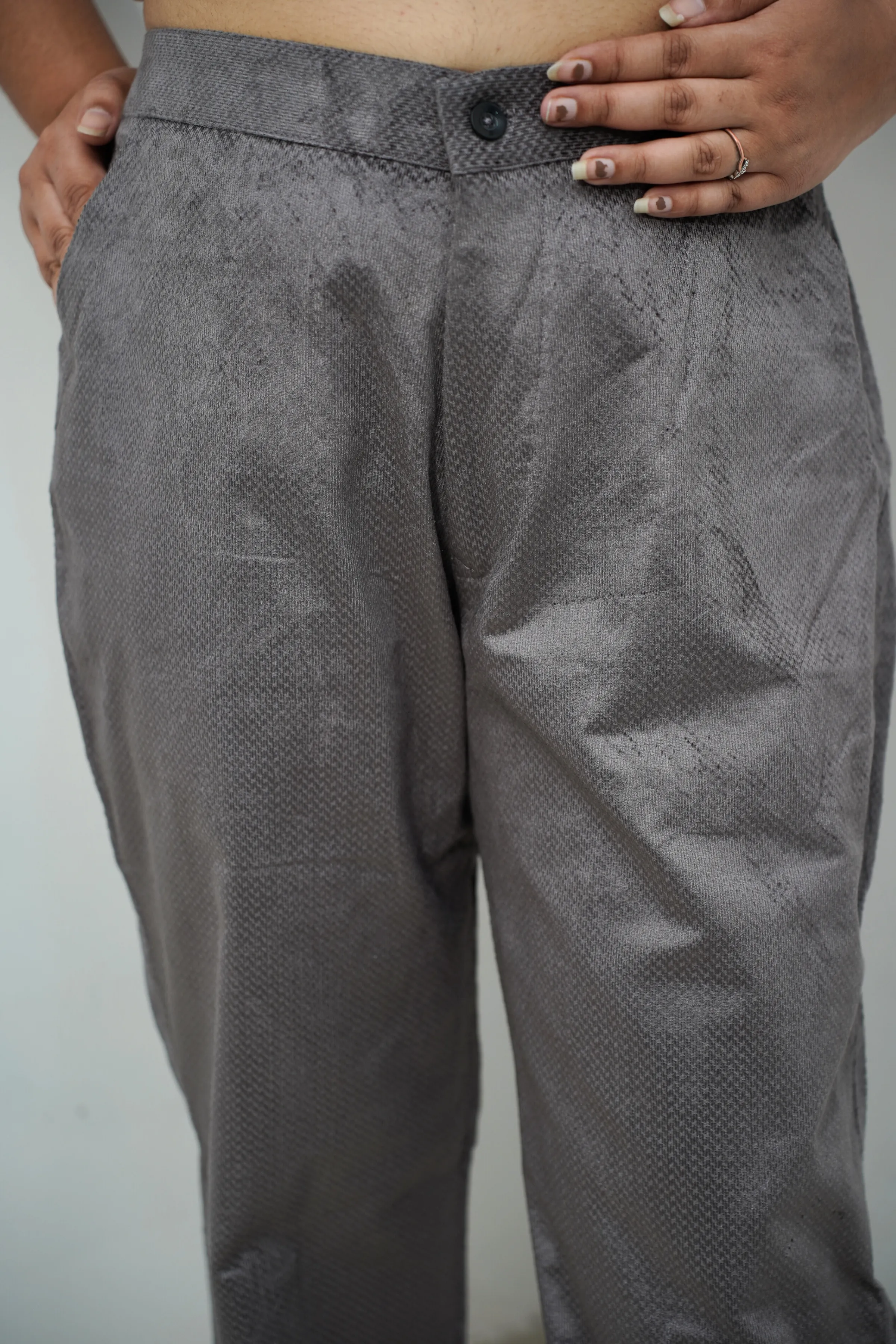 Grey Corduroy Pant