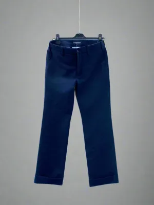 JOSEPH Navy Wool Trousers Size M-L
