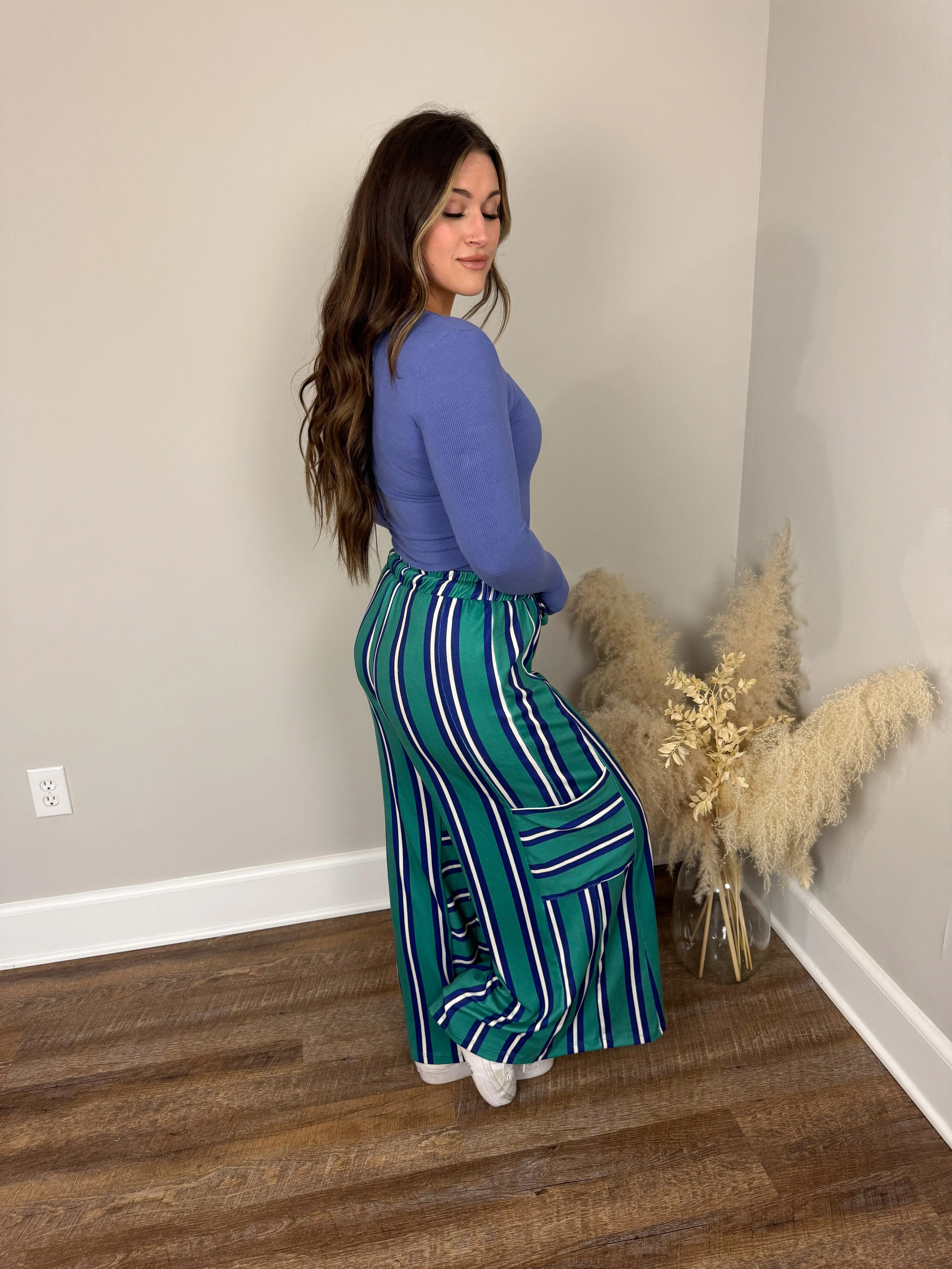 Kait Striped Pants