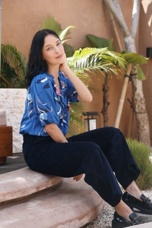 Louise 7/8 Pants - Deep Navy