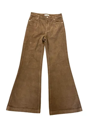 Rolla's Eastcoast flare nutmeg corduroy pants, 10