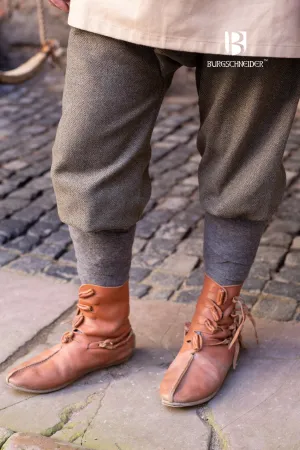 Rus Pants Ivar Herringbone Olive/Grey