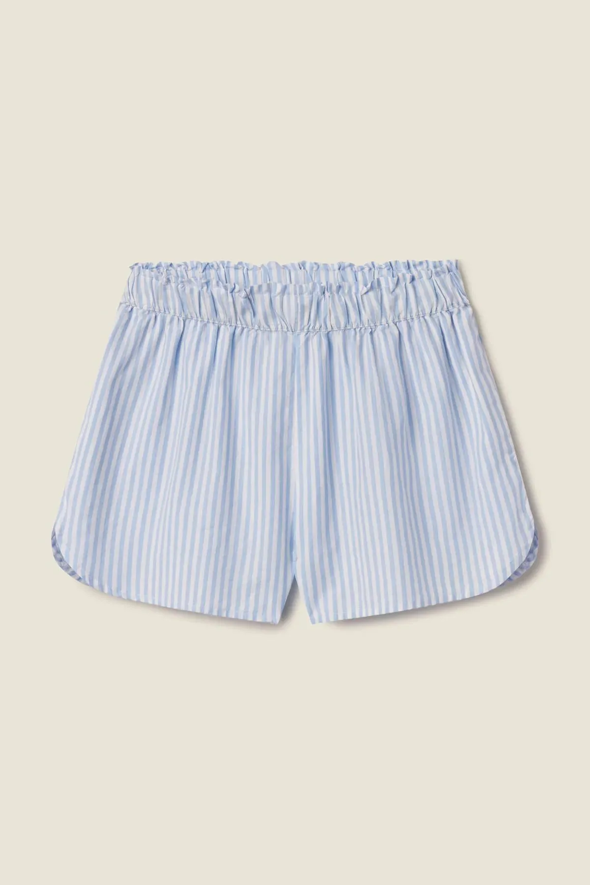 Trovata Lucy Shorts in Blue Coastal Stripe