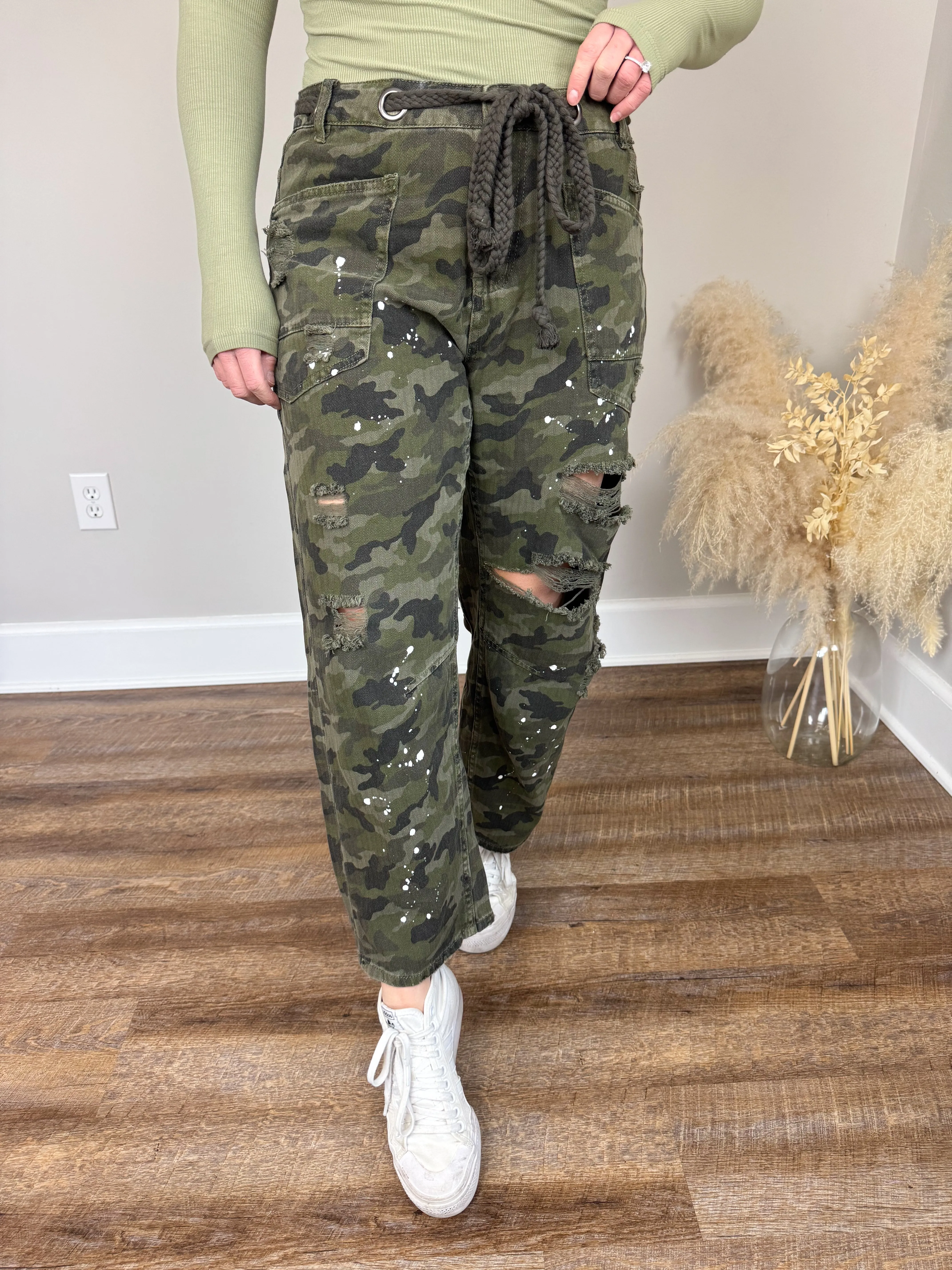 Tulsa Braided Camo Pants